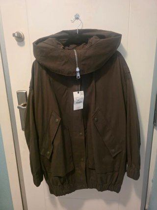 Chaqueta Oversize Zara Marrón