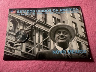 Moneda Cuarto de Dólar Nuevo México