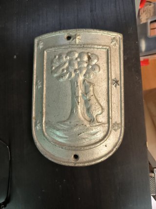 Tapa de Hierro Fundido Escudo de Madrid