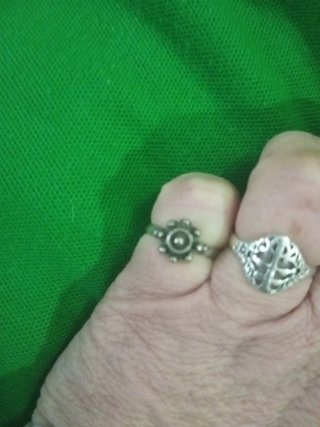 Anillo de plata antiguo