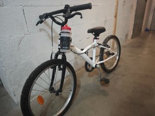 Bicicleta Infantil B-Twin Blanca