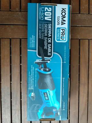Sierra de sable Komatools 20V