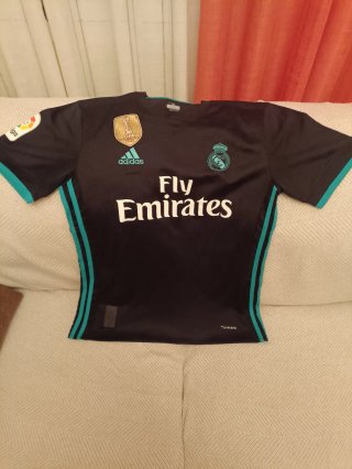 Camiseta Real Madrid Negra