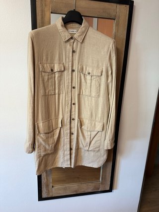 Chaqueta Beige Pull&Bear Talla M