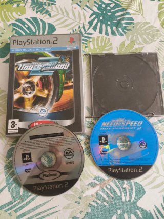 Lote 2 Juegos Need for Speed PS2 hot pursuit