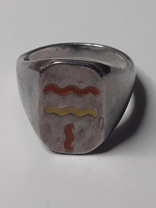 Anillo sello de plata 925
