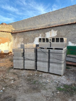 Bovedillas de hormigón para obra
