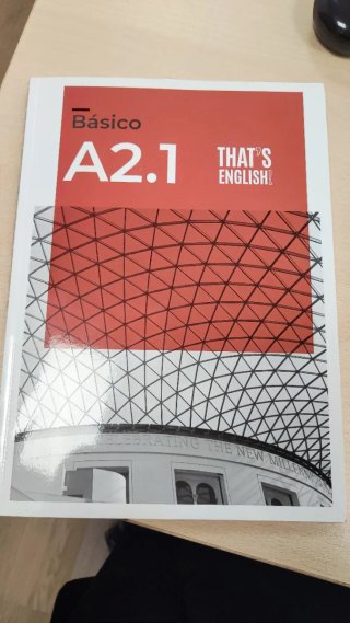 Libro inglés A2.1 thats english