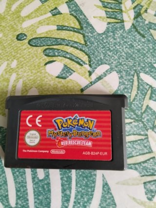 Pokémon Mundo Misterioso Rescate Rojo oficial Gba