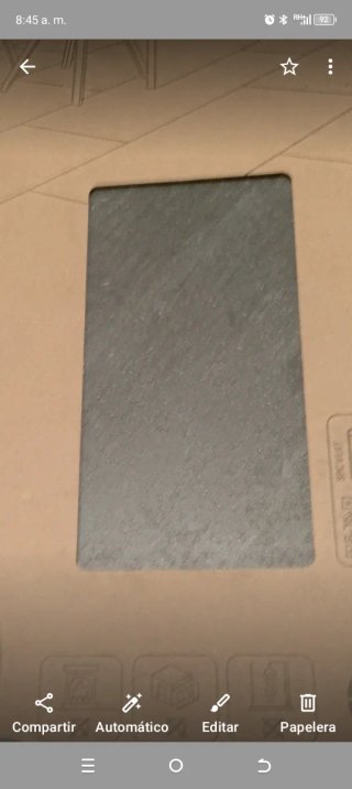 66m2 de Suelo Vinílico Click Gris clit con cuñas