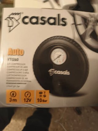 Compresor Portátil Casals VTI260