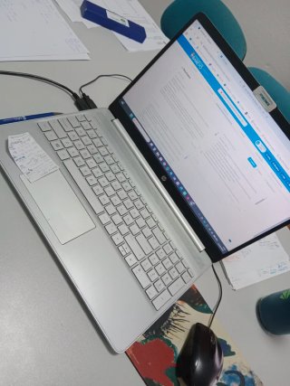 Ordenador Portátil HP Plateado