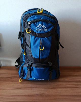 Mochila 40L Impermeable para Viaje, Senderismo