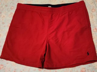 Bañador Ralph Lauren Rojo Talla XL