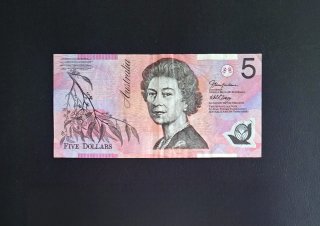 Billete Australia 5 $ 2002
