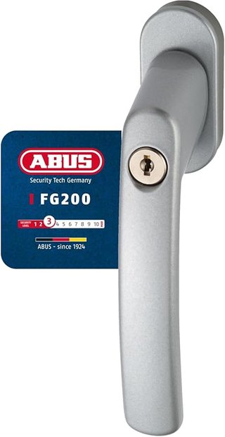 ABUS 442582 - Manilla con cerrojo para ventanas