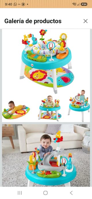 Mesa de Actividades 2 en 1 para Bebé Frisher price