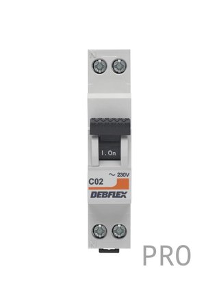 Interruptor automático 3KA PH+N 2A DEBFLEX