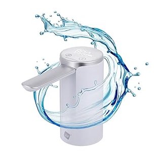 NK Dispensador de Agua con Pantalla LED - 4 Volúmenes de Dispensación 200/600/800ml/continuo, 1200mA