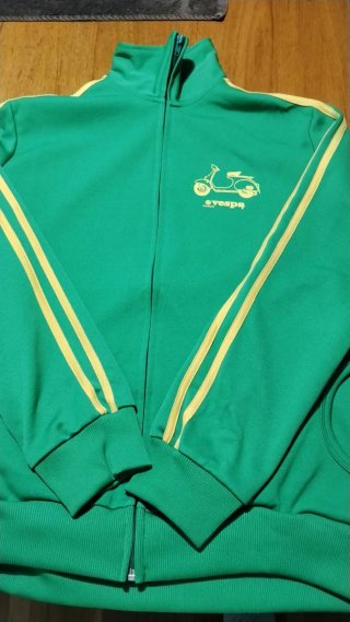 Sudadera Vespa Verde y Amarilla