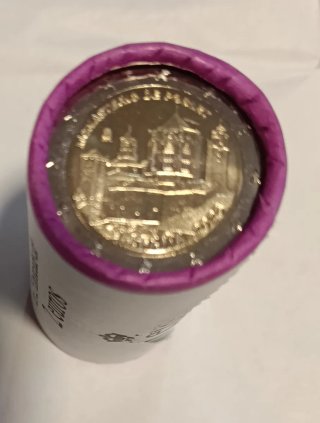 Moneda 2€ Conmemorativa Monasterio de Poblet