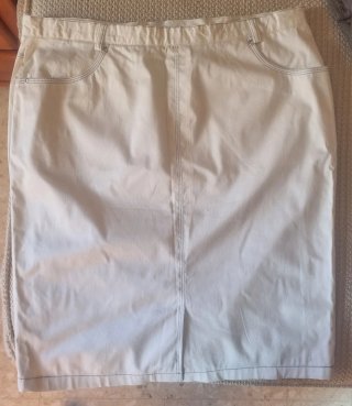 Falda Beige Talla 44
