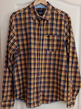 Camisa de cuadros Aberdeen Slim Fit Talla L