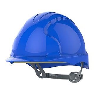 JSP EVO2 Casco de Seguridad con trinquete Slip, Azul (AJE030-000-500)
