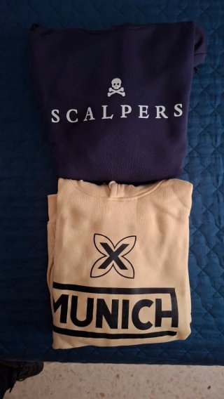 2 Sudaderas Hombre Talla L (Scalpers, Munich)