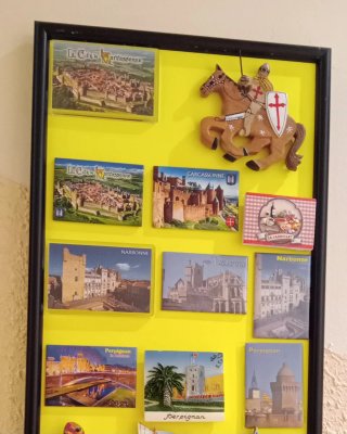Imanes de Carcassone,Narbonne,Perpignan a 1.25 €