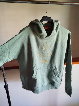 Sudadera Verde Derbe algodón orgánico