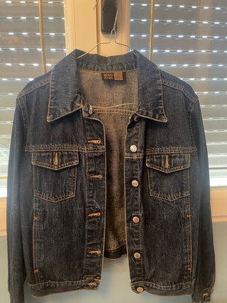 Cazadora vaquera Mango azul