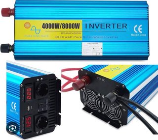 Inversor de Corriente 12V a 220V 4000W