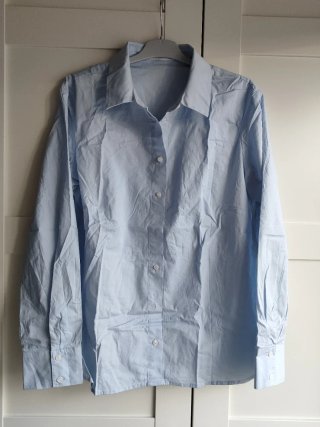 Camisa Azul Mango
