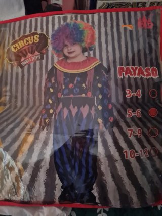Disfraz de Payaso para Niño