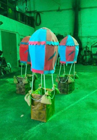 Set de 4 Disfraces de Globo Aerostático