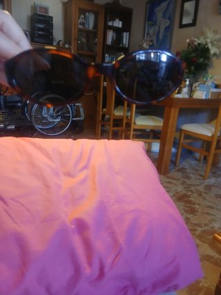 Gafas de sol con montura carey