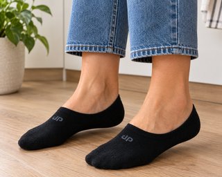 Calcetines Tobilleros Negros Talla 39-42