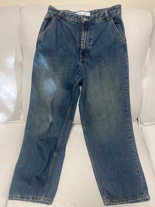 Pantalón vaquero Bershka azul