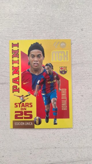 Cromo Ronaldinho Stars on 25 Megacracks 26/27