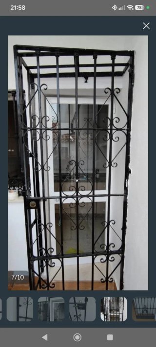 Rejas de Hierro para Ventana y Puerta
