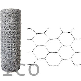 Malla Hexagonal Acero Galvanizado 19mm 1,5m 50m