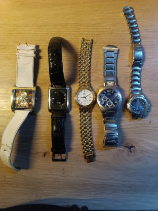 Lote de 5 Relojes Festina, Lotus y Calypso
