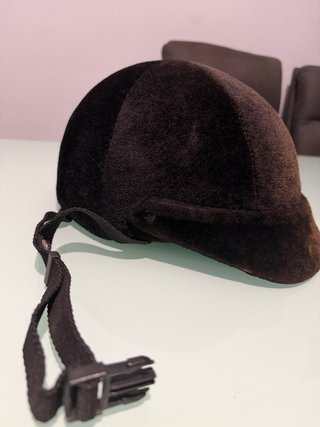 Casco de Equitación Negro