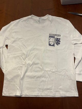 Longsleeve Eme Studios Blanca Talla M