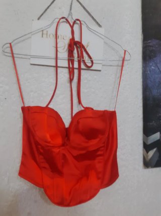 Top Corpiño Rojo