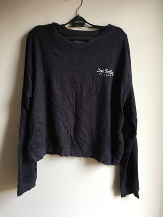 Sudadera Pull & Bear Negra Talla S