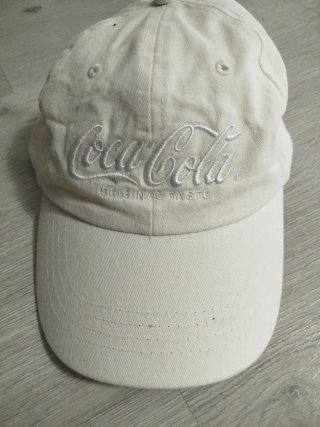 Gorra Blanca Coca-Cola
