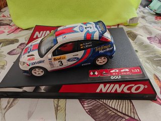 Coche Slot Ninco Ford Focus WRC 1:32