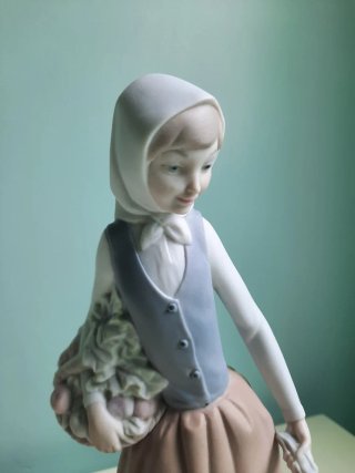 Figura Lladró: Pastorcita con Patos